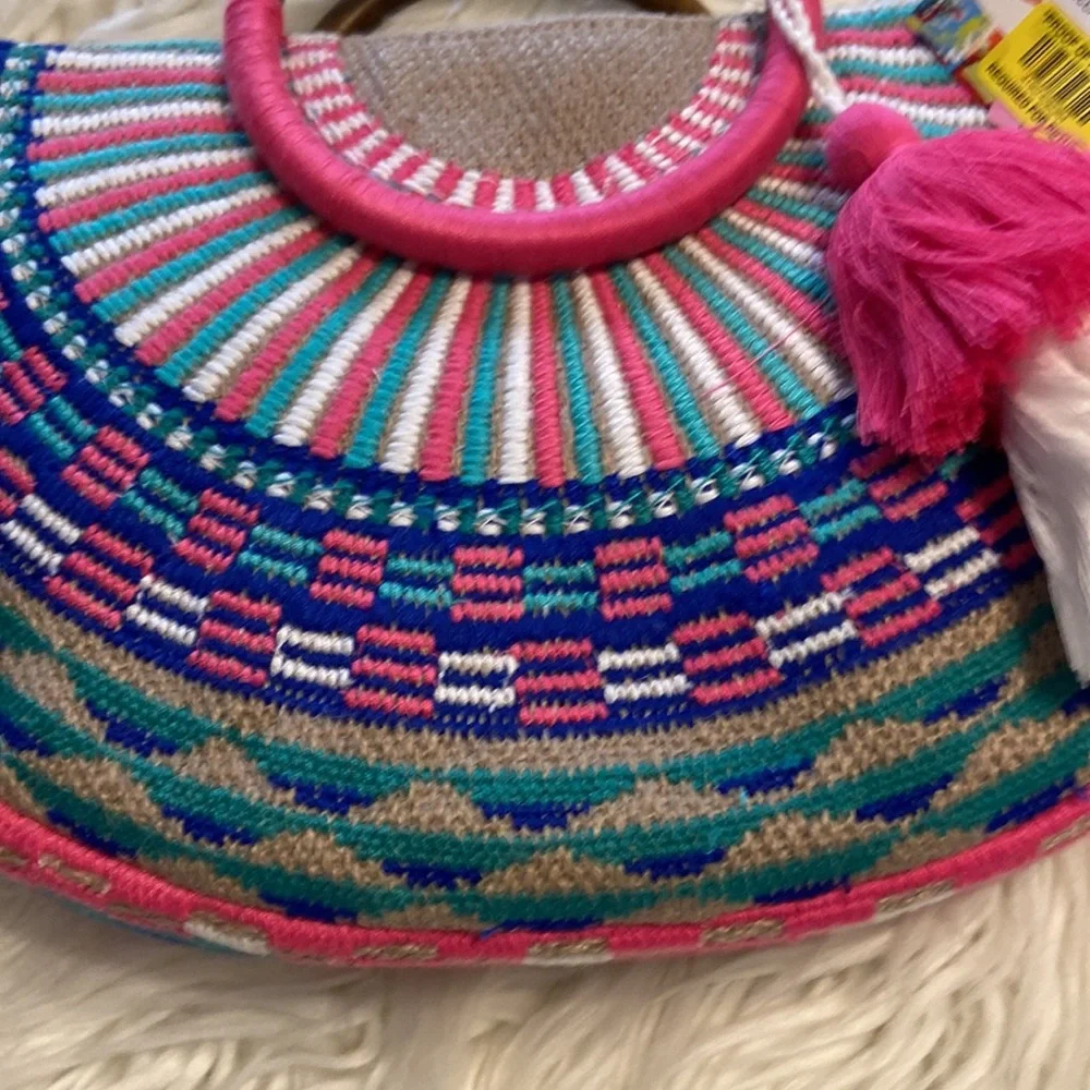 NWT Brooke Webb for Anna & Ava Clutch very beautiful hand made see all photos - Picture 2 of 12